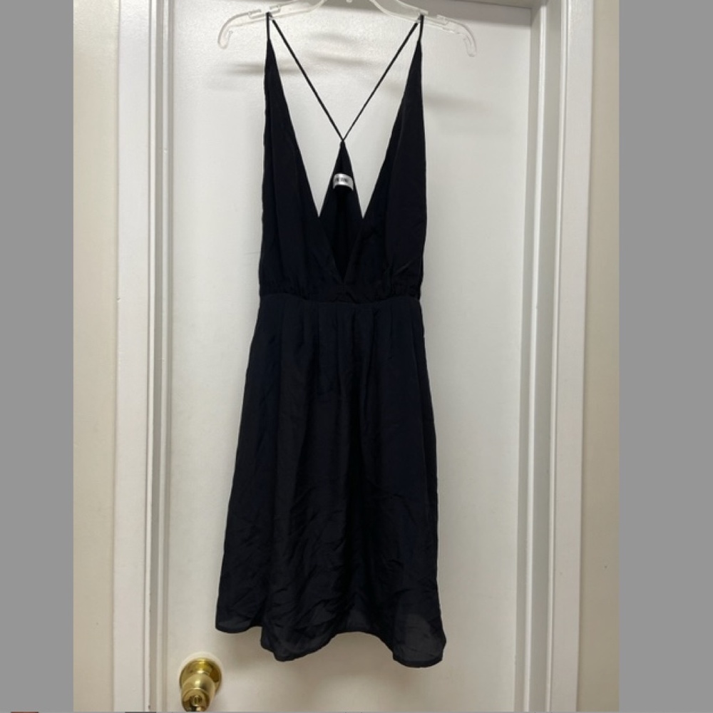 ANINE BING Black Silk Dress EUC - Picture 5 of 11